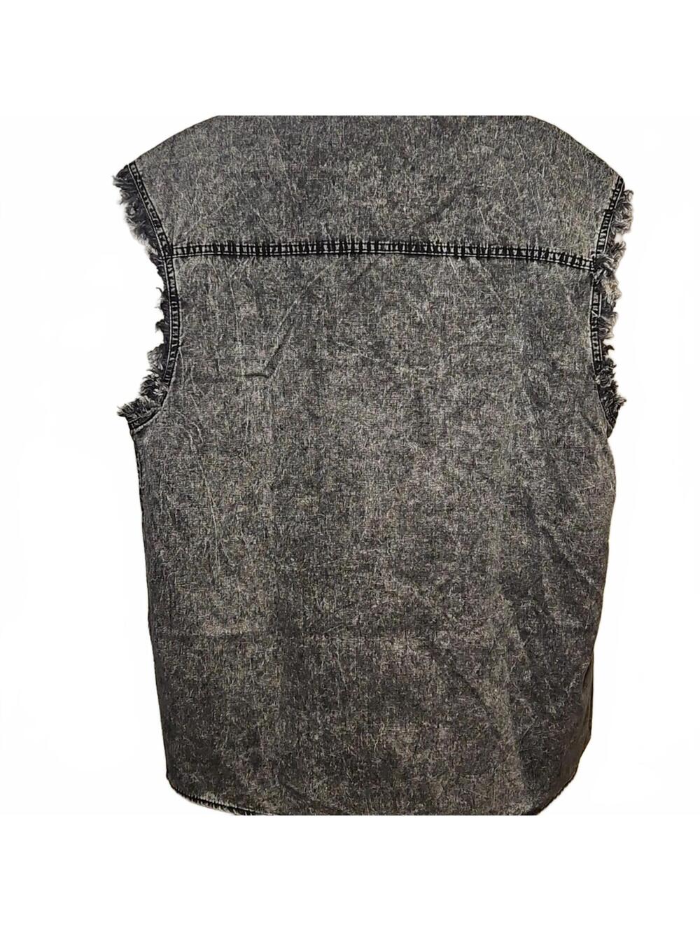 Milwuakee Leather | Men's Sleeveless Button-Down | L - Picture 3 of 3